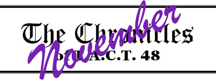 The Chronicles of T.A.C.T. 48 / AZ - November edition